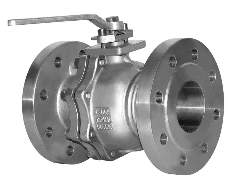 شیر توپی فلنجدار استیل (304 | 316)  - مقاوم و صنعتی | بردیا صنعت